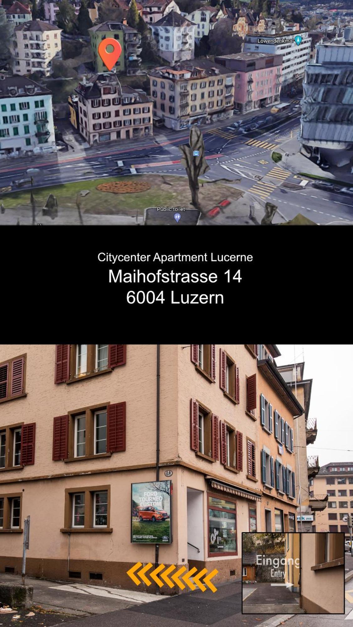 Citycenter Apartment With Parking Luzern Eksteriør billede